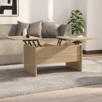 Salongbord Sofabord Sonoma Eik 80x50x42,5 cm