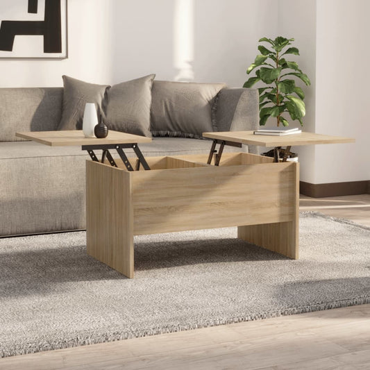Salongbord Sofabord Sonoma Eik 80x50x42,5 cm