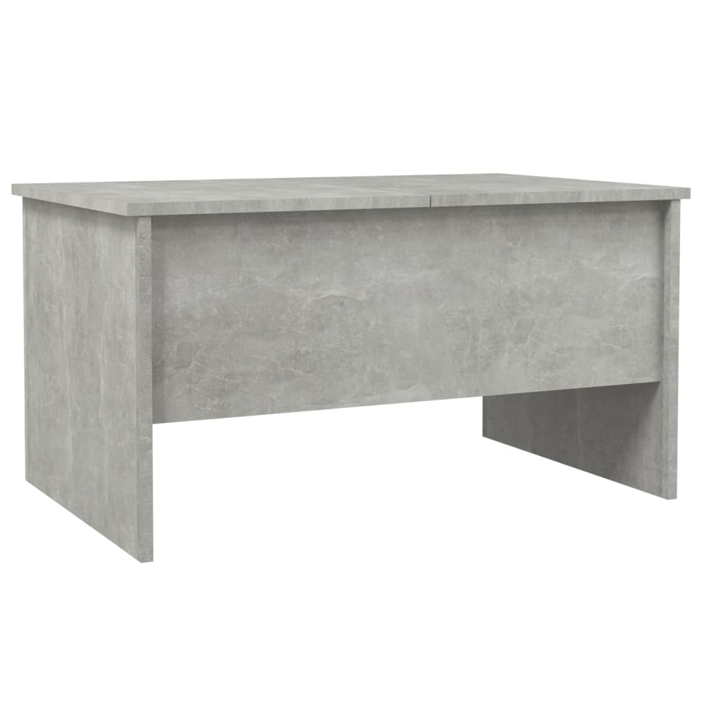 Salongbord Sofabord Betonggrå 80x50x42,5 cm