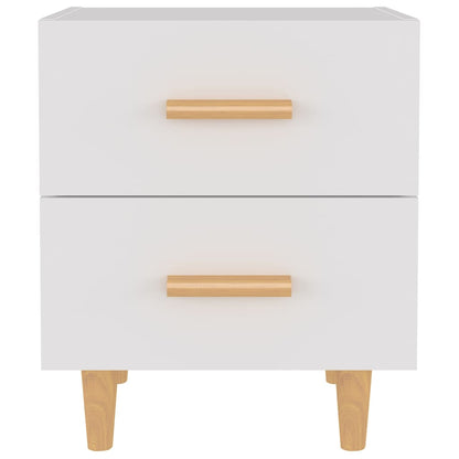 Nattbord Sengbord Hvit 40x35x47,5 cm