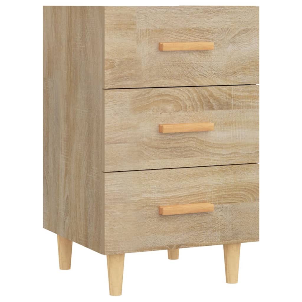 Nattbord Sengbord Sonoma Eik 40x40x66 cm