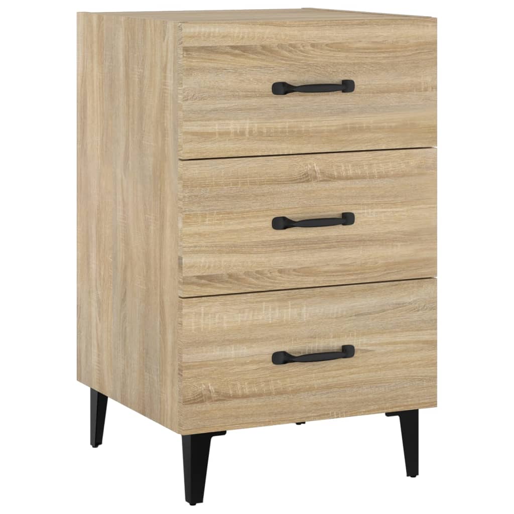 Nattbord Sengbord Sonoma Eik 40x40x66 cm