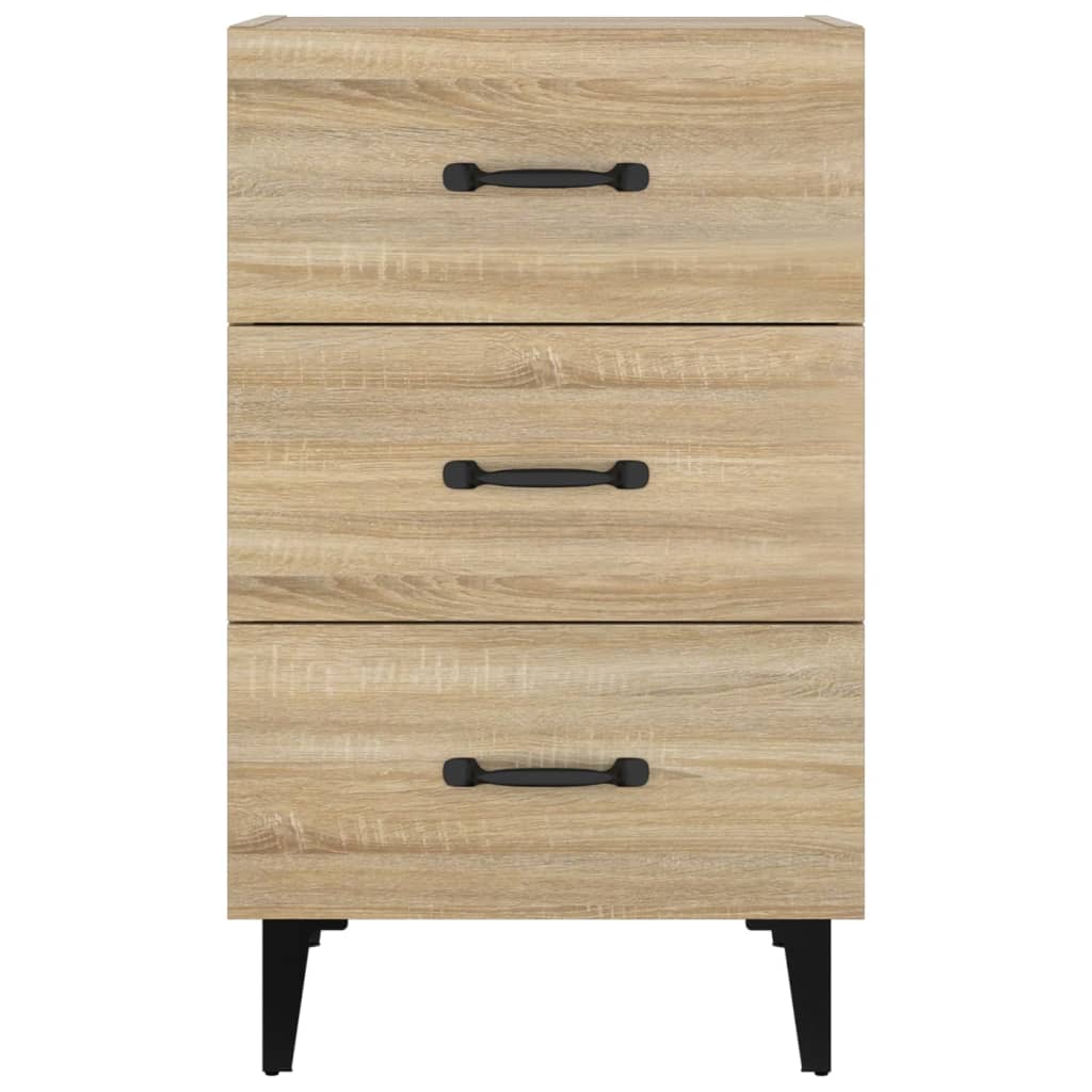 Nattbord Sengbord Sonoma Eik 40x40x66 cm
