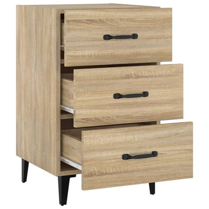 Nattbord Sengbord Sonoma Eik 40x40x66 cm