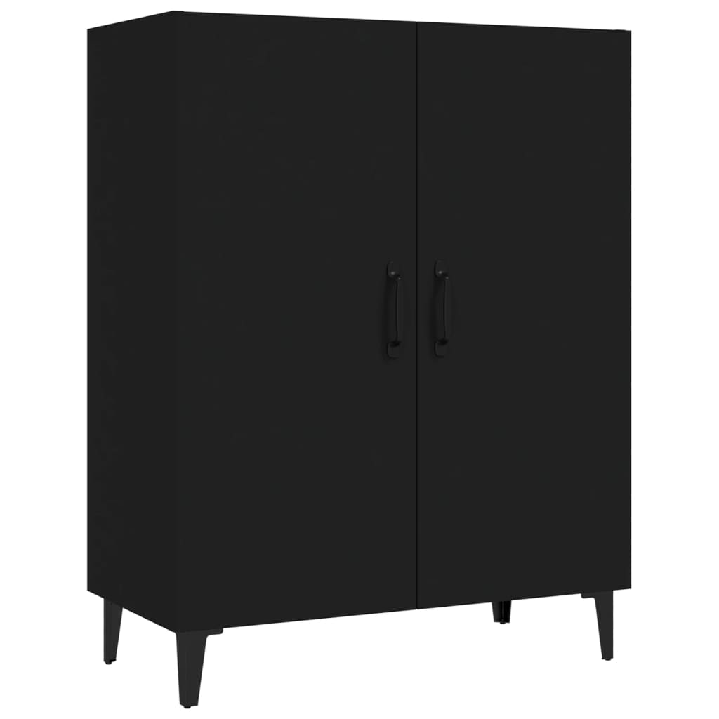Skjenk Svart 70x34x90 cm