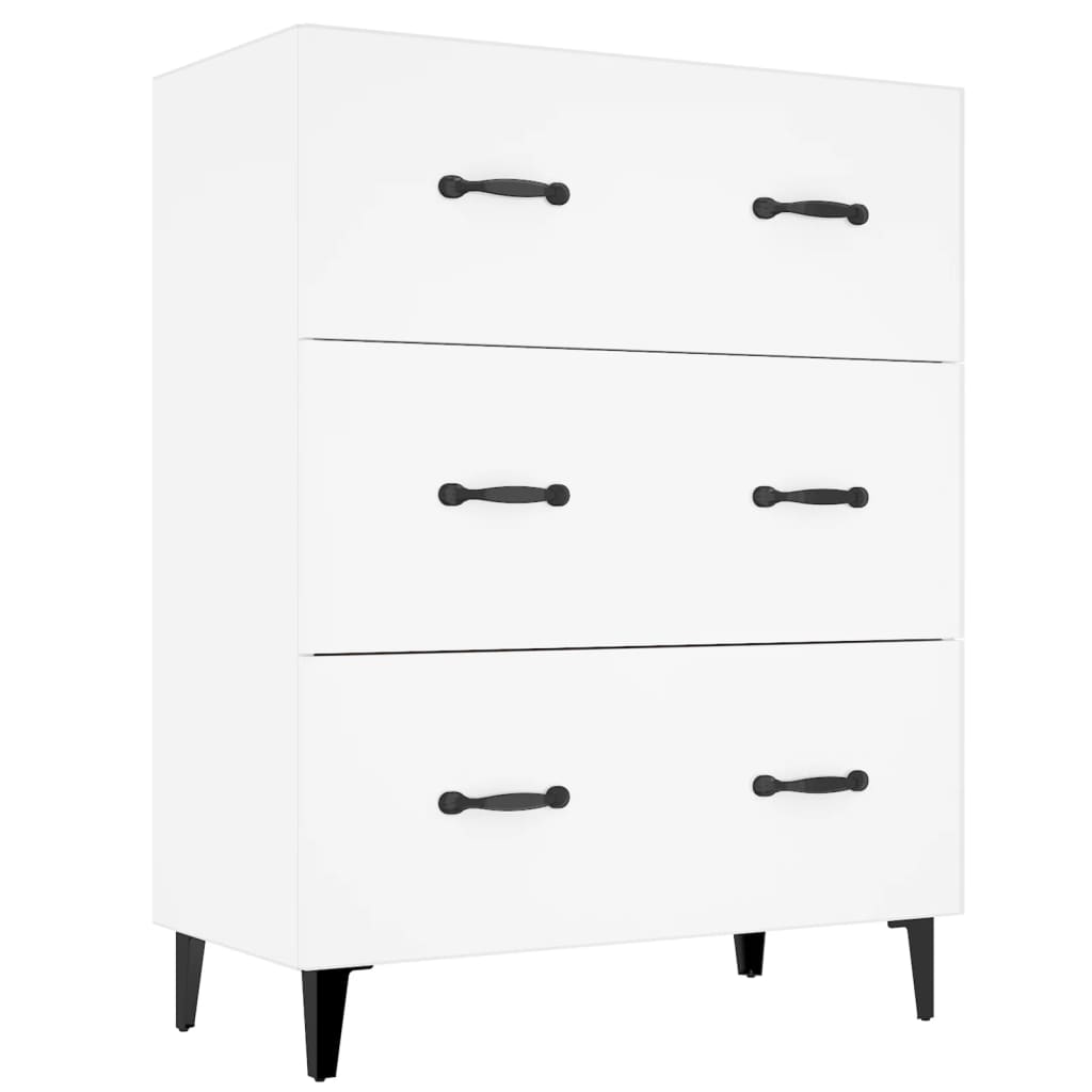 Skap Hvit 69,5x34x90 cm
