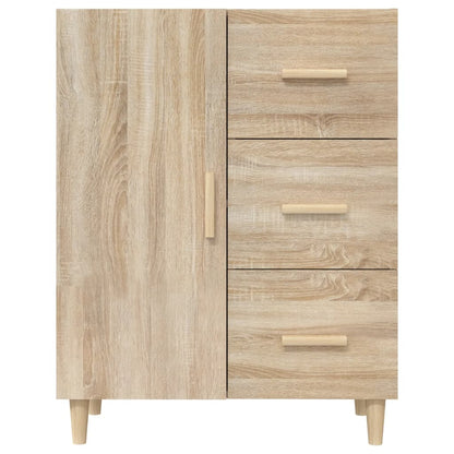 Skjenk sonoma eik 69,5x34x90 cm konstruert tre