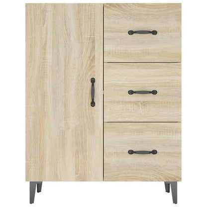 Skjenk sonoma eik 69,5x34x90 cm konstruert tre