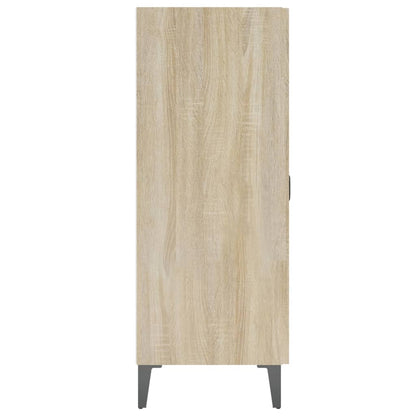 Skjenk sonoma eik 69,5x34x90 cm konstruert tre