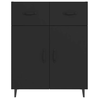 Skjenk Svart 69,5x34x90 cm