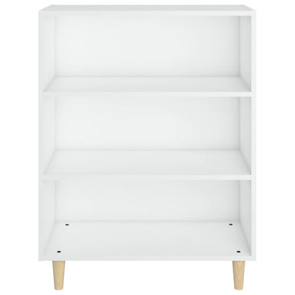 Skjenk hvit 69,5x32,5x90 cm konstruert tre