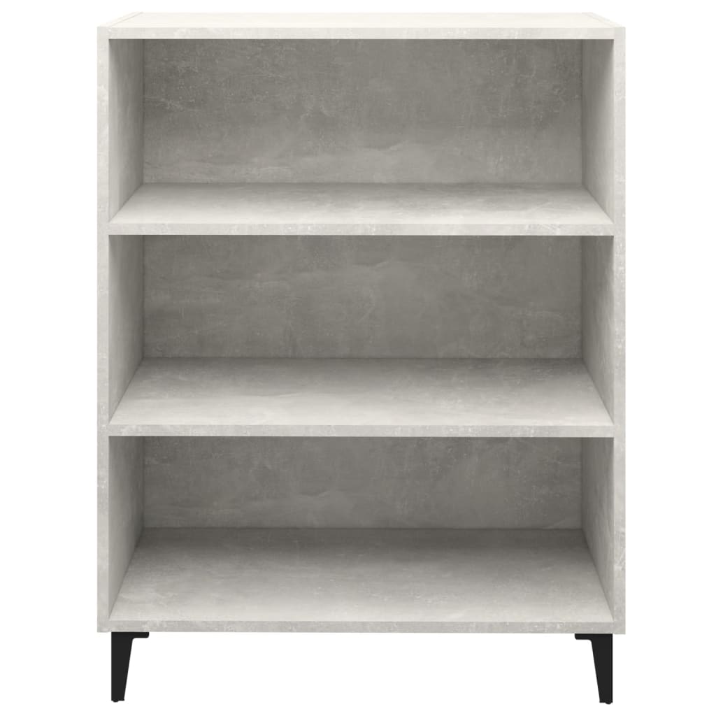 Skjenk betonggrå 69,5x32,5x90 cm konstruert tre