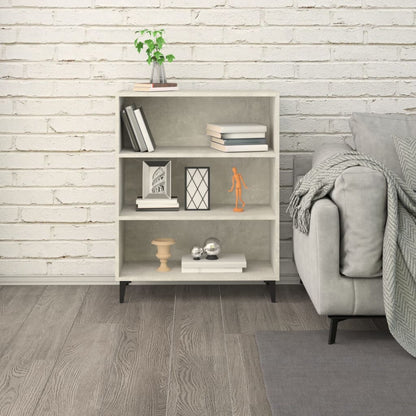 Skjenk betonggrå 69,5x32,5x90 cm konstruert tre