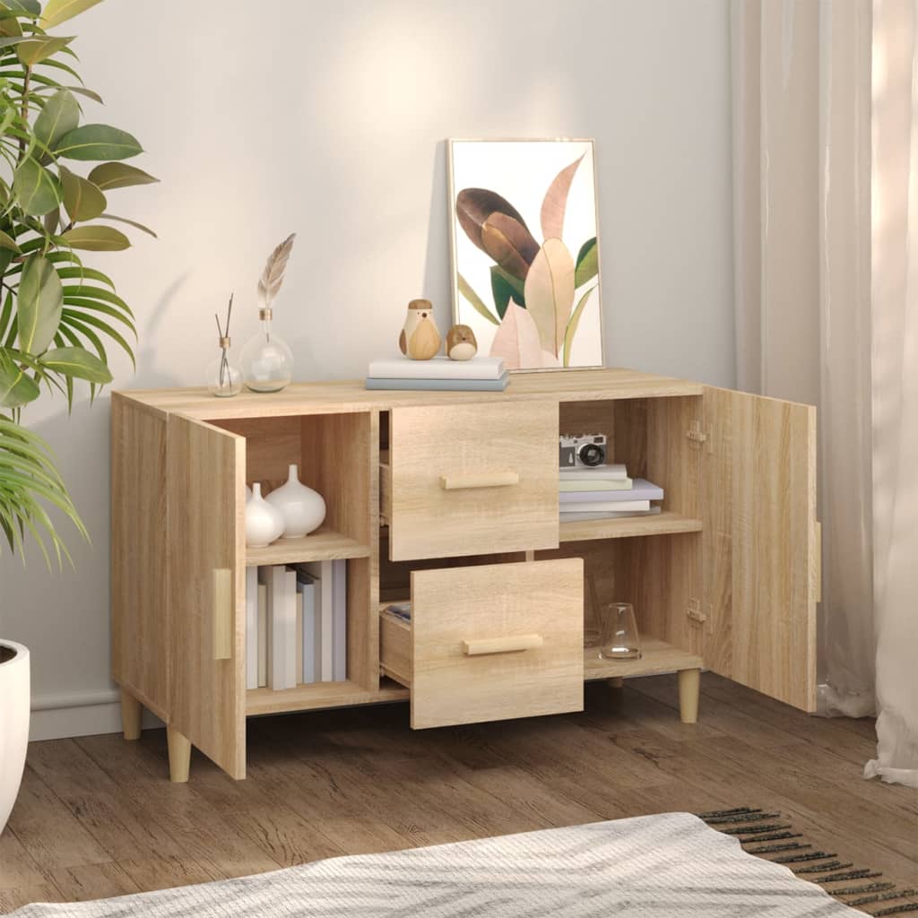 Skjenk Sonoma Eik 100x36x60 cm