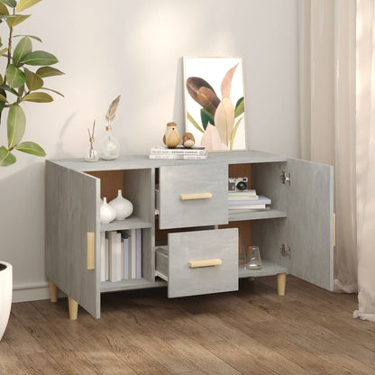 Skjenk Betonggrå 100x36x60 cm
