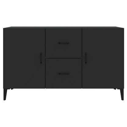 Skjenk Svart 100x36x60 cm
