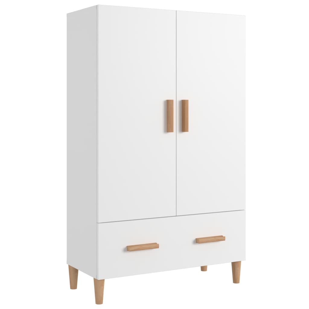 Skap Hvit 70x31x115 cm