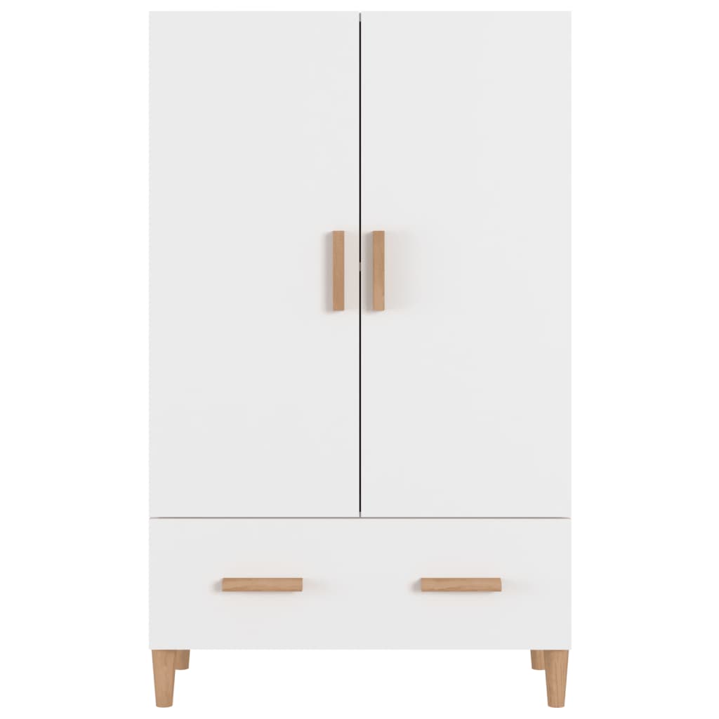 Skap Hvit 70x31x115 cm