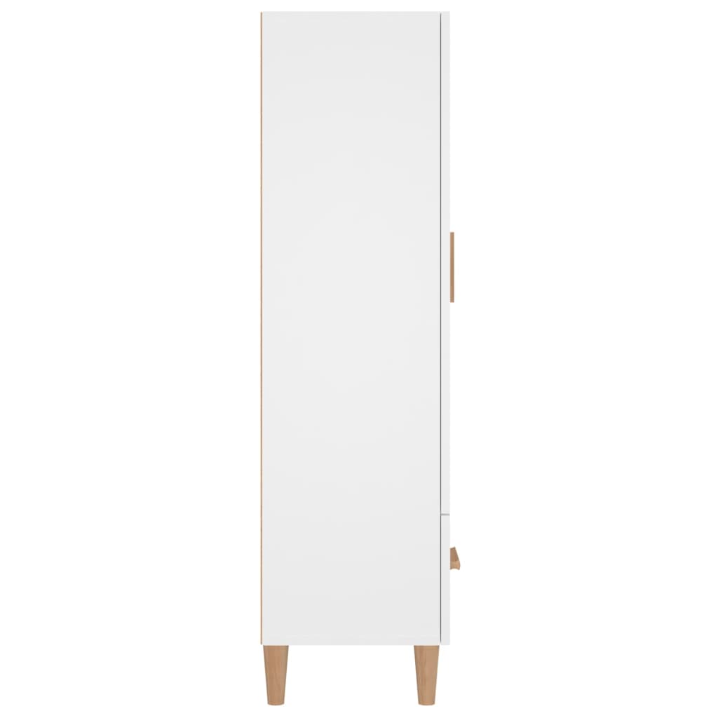 Skap Hvit 70x31x115 cm