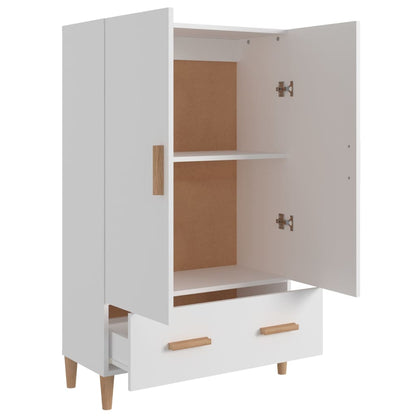 Skap Hvit 70x31x115 cm