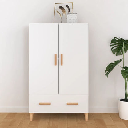 Skap Hvit 70x31x115 cm