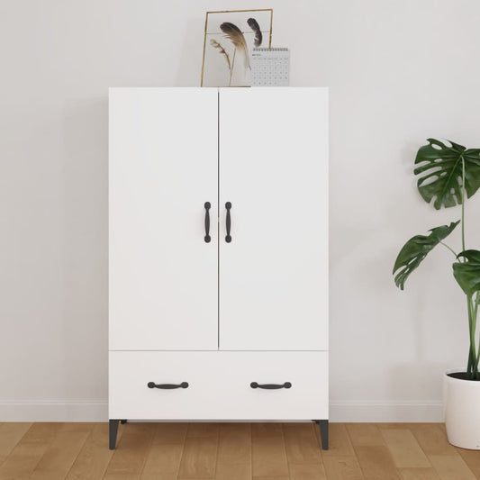 Skjenk Hvit 70x31x115 cm