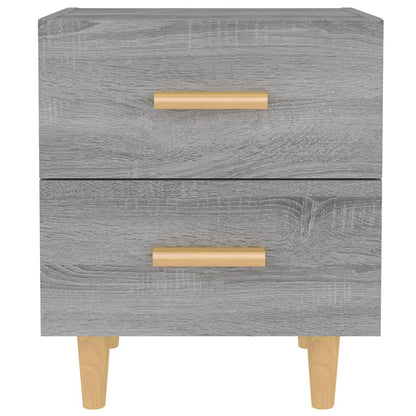 Nattbord Sengbord Sonoma Grå 40x35x47,5 cm