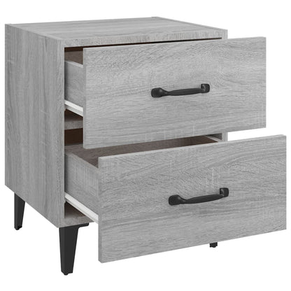 Nattbord Sengbord Sonoma Grå 40x35x47,5 cm