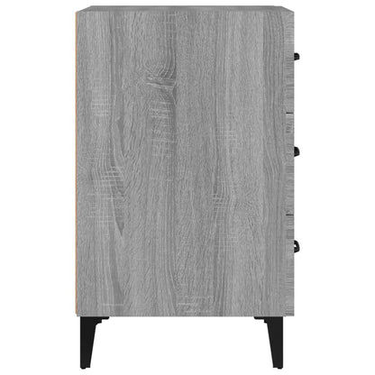 Nattbord Sengbord Sonoma Grå 40x40x66 cm
