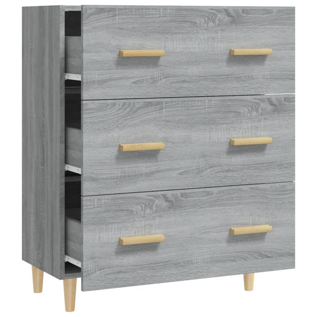 Skjenk Sonoma Grå 70x34x90 cm
