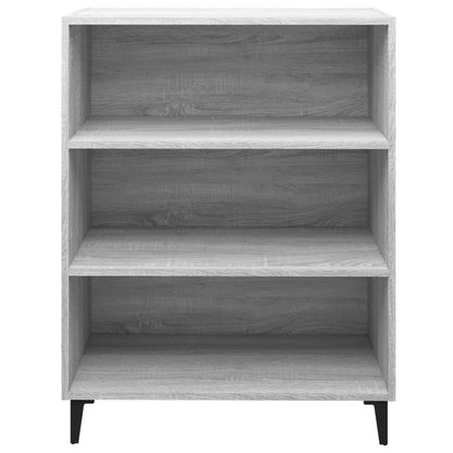 Skjenk grå sonoma 69,5x32,5x90 cm konstruert tre