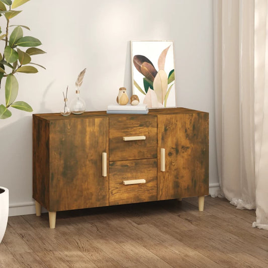 Kommode Røkt Eik 100x36x60 cm