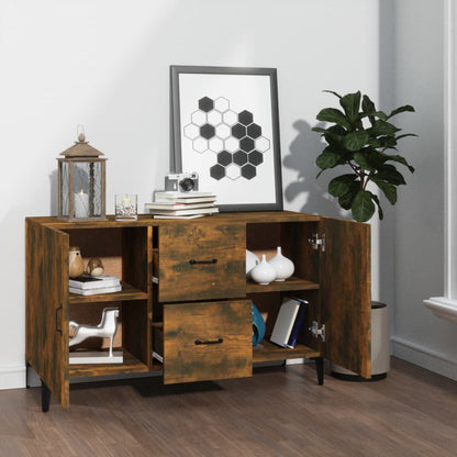 Kommode Røkt Eik 100x36x60 cm