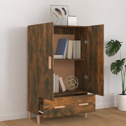 Skap Røkt Eik 70x31x115 cm