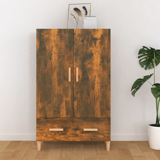 Skap Røkt Eik 70x31x115 cm