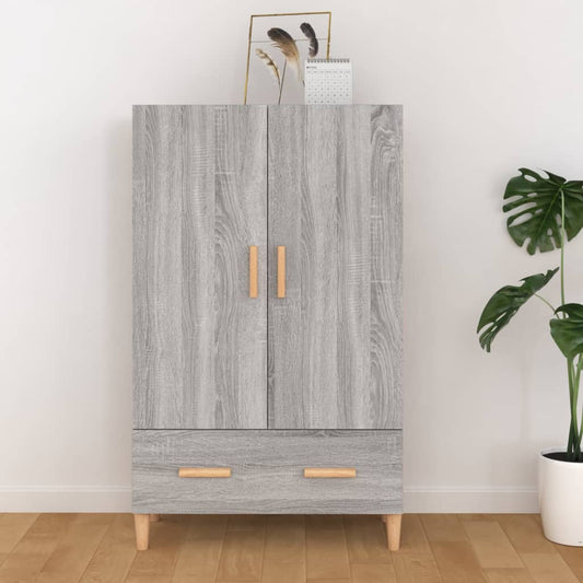 Skap Sonoma Grå 70x31x115 cm