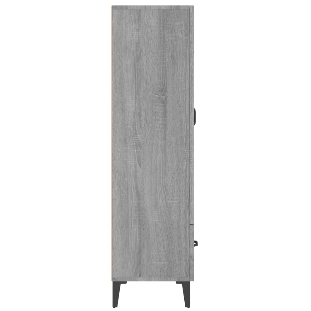 Skap Sonoma Grå 70x31x115 cm