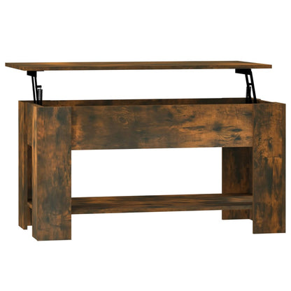 Salongbord Sofabord Røkt Eik 101x49x52 cm