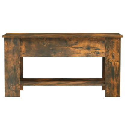 Salongbord Sofabord Røkt Eik 101x49x52 cm