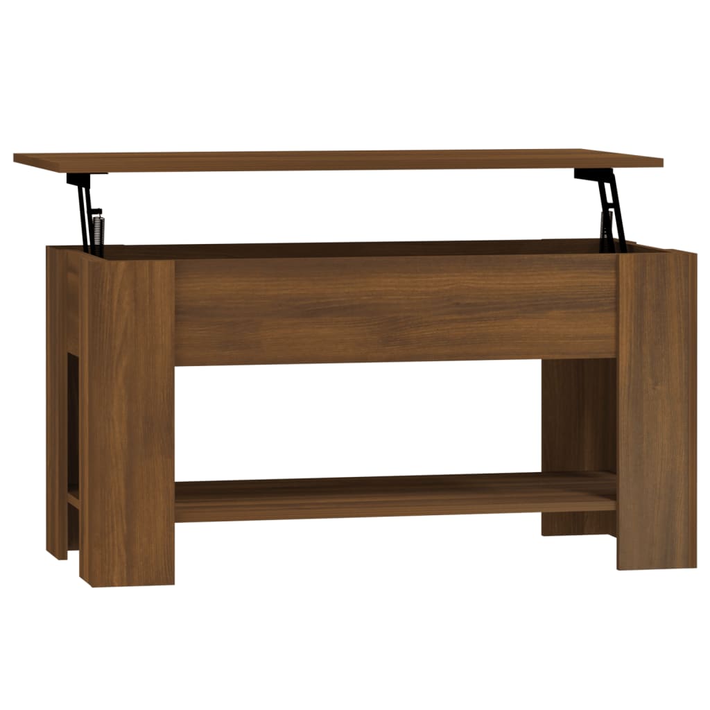 Salongbord Sofabord Brun Eik 101x49x52 cm