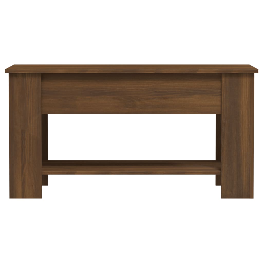 Salongbord Sofabord Brun Eik 101x49x52 cm