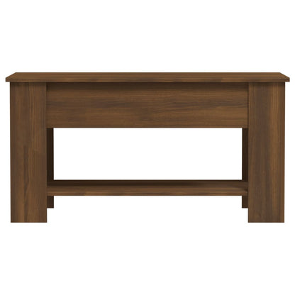 Salongbord Sofabord Brun Eik 101x49x52 cm