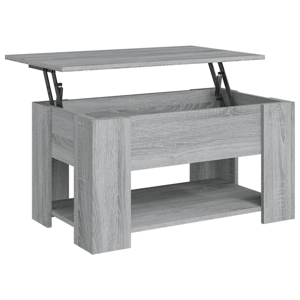 Salongbord Sofabord Sonoma Grå 79x49x41 cm