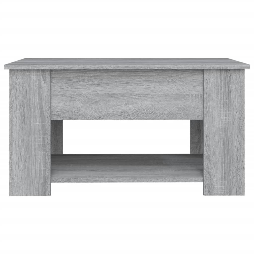 Salongbord Sofabord Sonoma Grå 79x49x41 cm