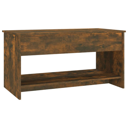 Salongbord Sofabord Røkt Eik 102x50x52,5 cm