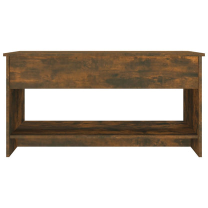 Salongbord Sofabord Røkt Eik 102x50x52,5 cm