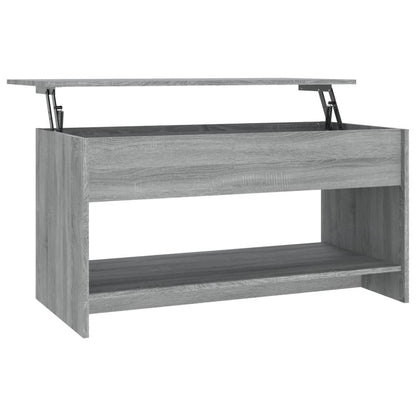 Salongbord Sofabord Sonoma Grå 102x50x52,5 cm