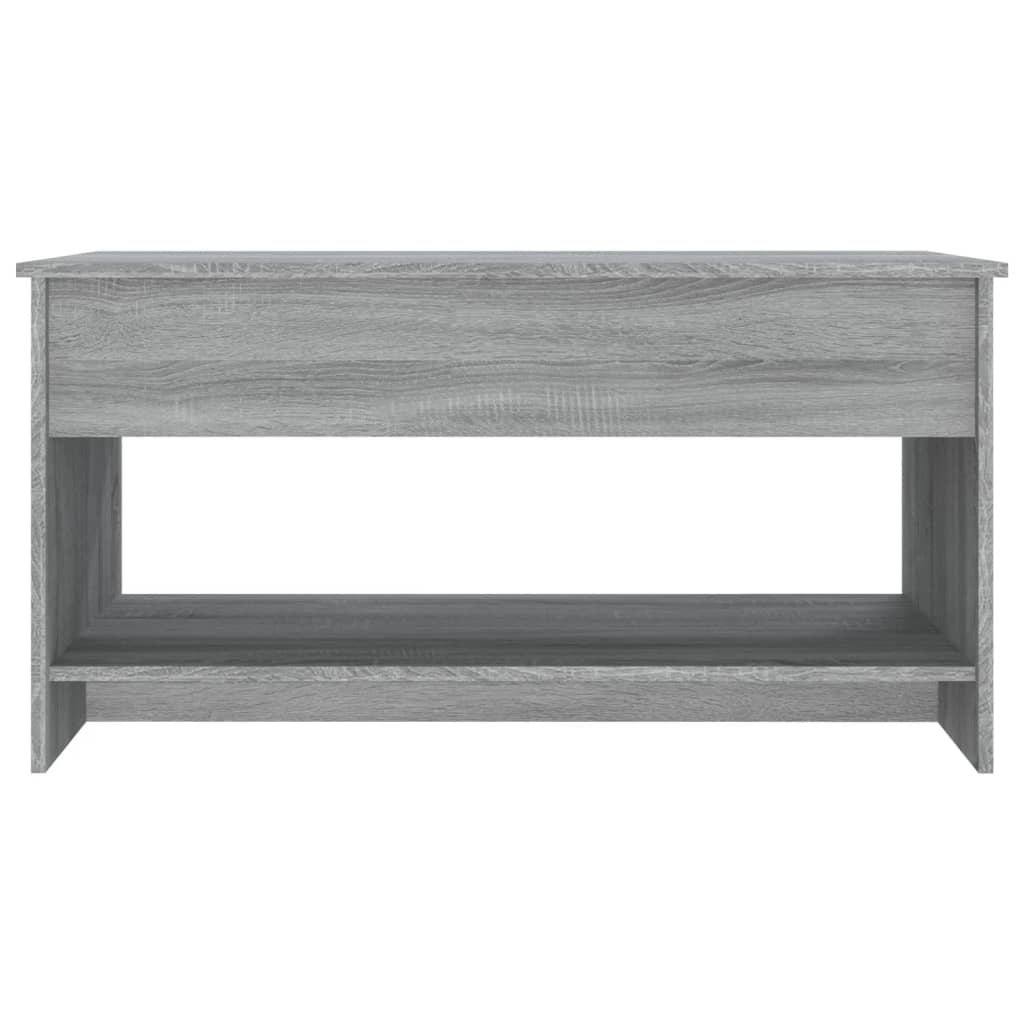 Salongbord Sofabord Sonoma Grå 102x50x52,5 cm