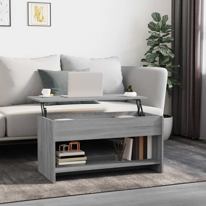 Salongbord Sofabord Sonoma Grå 102x50x52,5 cm