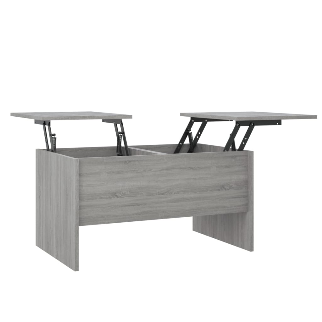 Salongbord Sofabord Sonoma Grå 80x50x42,5 cm